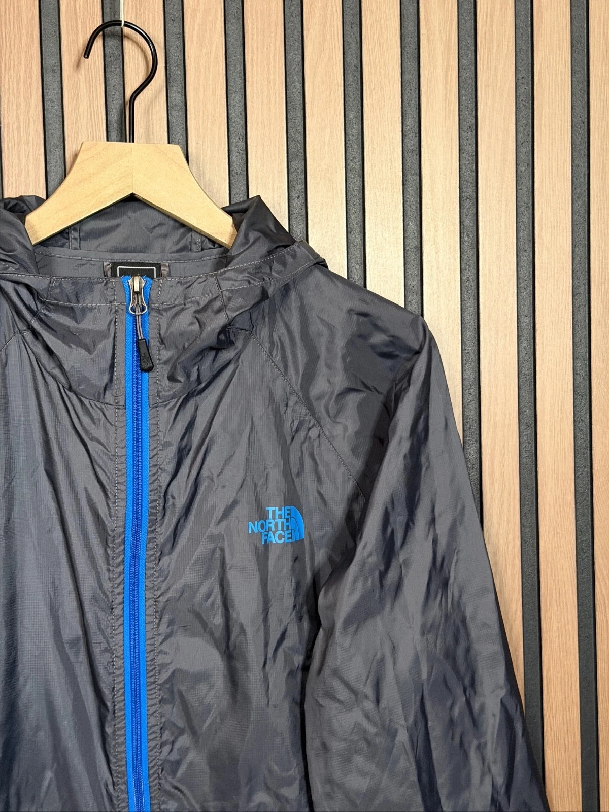 The North Face Jacket Large Mens Grey Boreal Insulated Full Zip 100% Nylon image 6