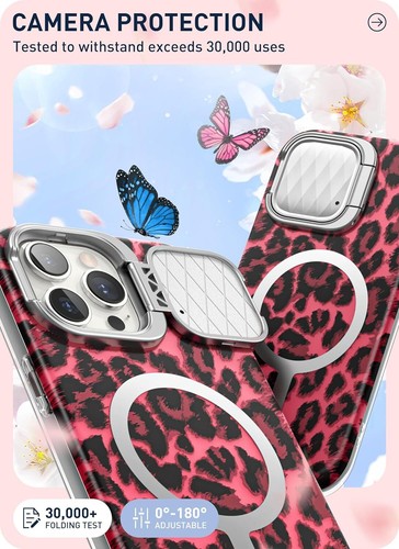 i-Blason MagSafe Case for iPhone 15 Pro Max (6.7") Built-in Camera Cover & Stand - Picture 24 of 24