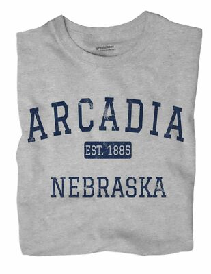 Arcadia Nebraska NE T-Shirt EST