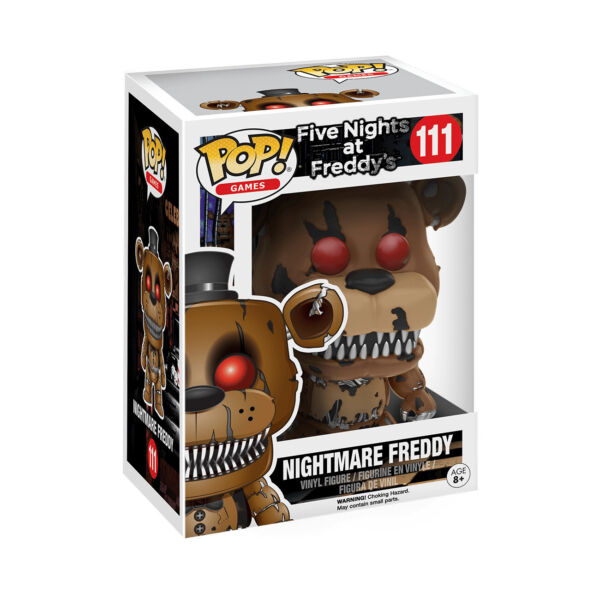 Funko Pop Nightmare Freddy #111 - Five Nights at Freddy's em Promoção na  Americanas