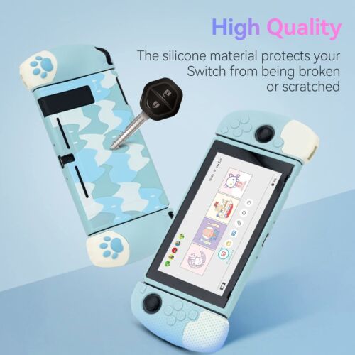 GeekShare Switch Oled Protective Case Nintendo Switch Shell Cat Jo Jo Cartoon - Picture 27 of 54
