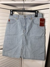 Vintage Guess Denim Skirt Girls Size 16 NWT