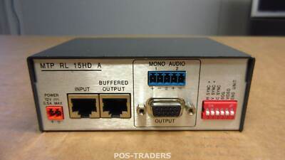 Extron MTP RL 15HD A - MTP Twisted Pair Receivers for VGA and Audio - EXCL PSU