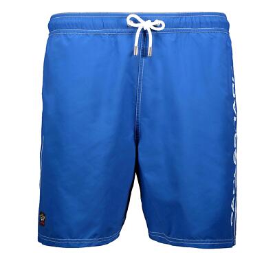 Paul Shark Swimwear With Print C0P5002 Color Cobalt
