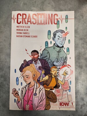 CRASHING #1 COVER A BEEM - IDW PUBLISHING - SEPTEMBER 2022