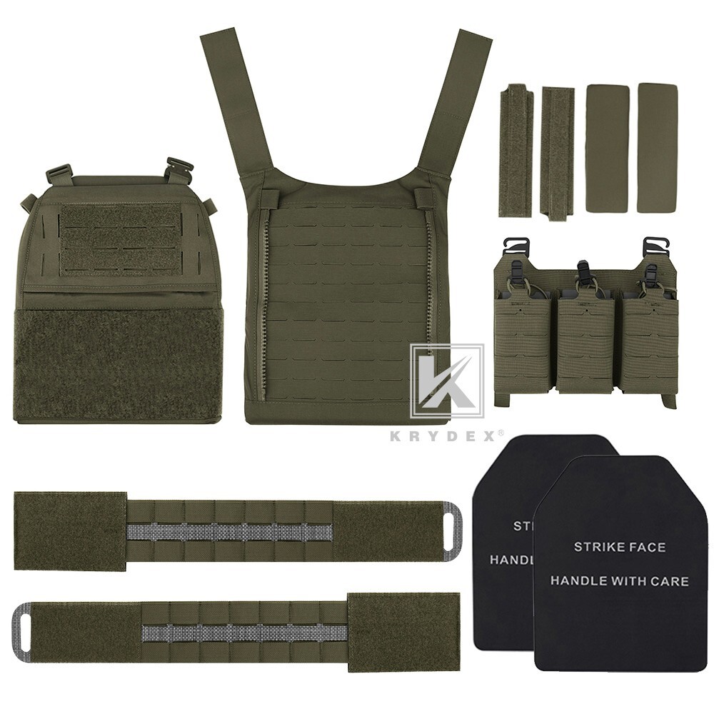 KRYDEX FCPC V5 Tactical Plate Carrier Tegris Cummerbund Mag