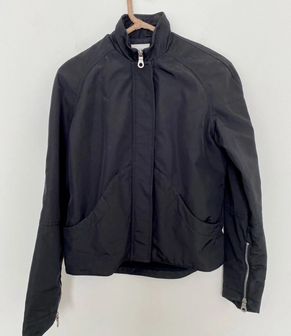 k*a様 90s CHANEL Nylon Jacket Black Size vintage chanel bomber jacket products for sale | eBay