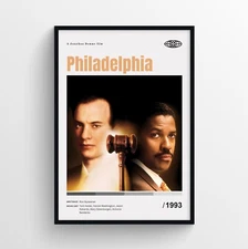 Philadelphia Movie Poster Print, Wall Art - Unframed