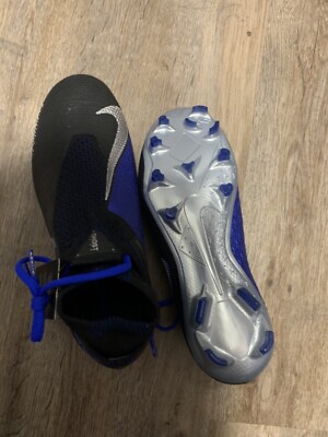 Size 5 - Nike Phantom Vision Elite DF FG Black Blue for sale
