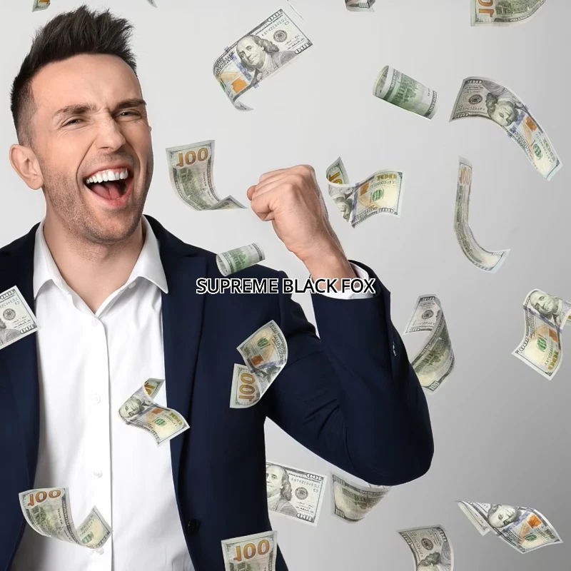 Dinero Fiesta Blaster Dinero Efectivo Confeti Cañones Graduación Boda Promoción (Paquete de 8) Foto 2 de 4