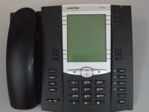 Aastra IP-6757i 57i IP Phone Dual Port A1757-0131-10-01 Warranty - Picture 5 of 6