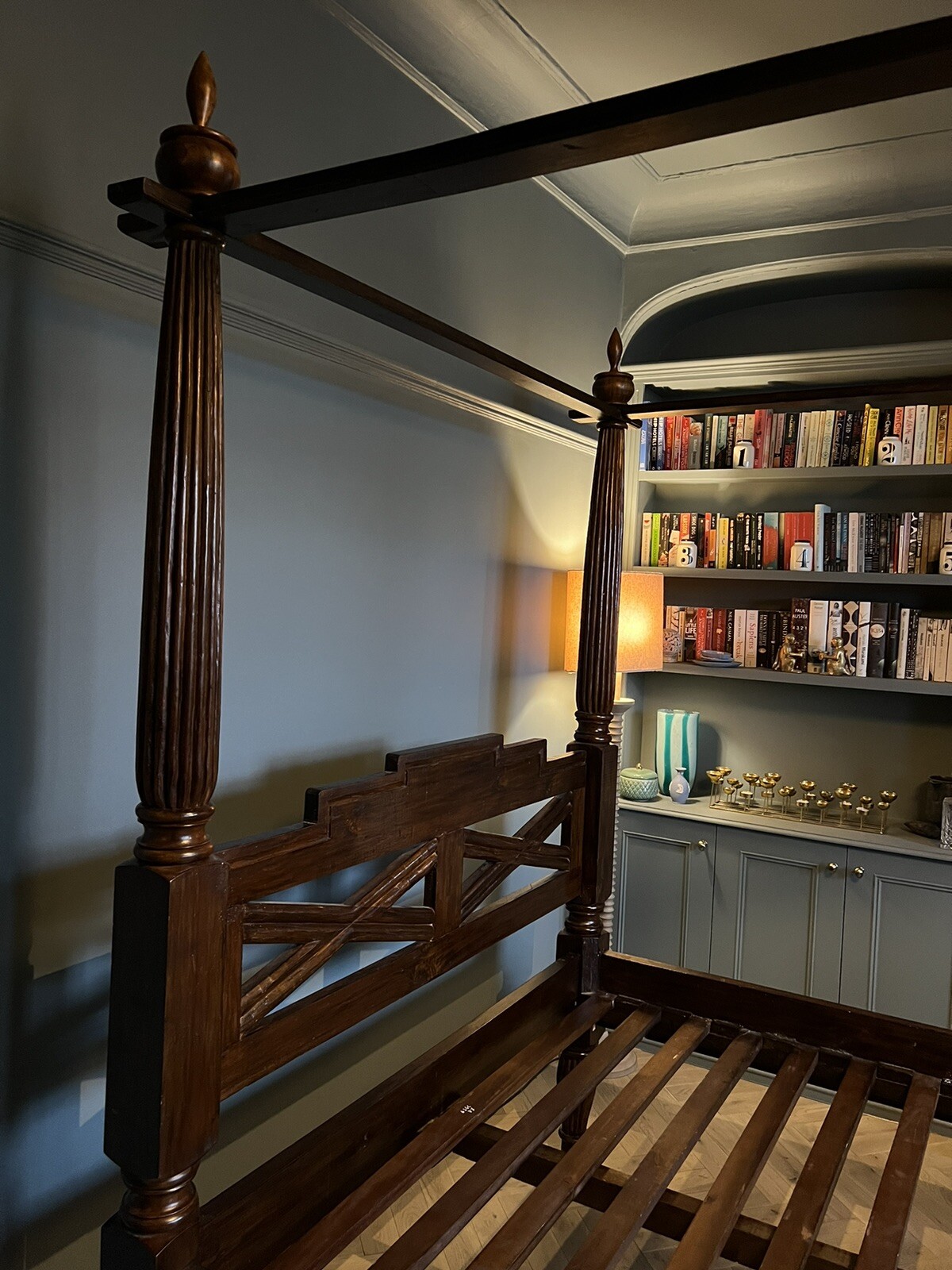 Lombok four poster Double bed eBay