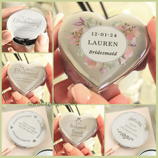 PERSONALISED THANK YOU for being my BRIDESMAID Wedding Day Gifts Presents Ideas 
