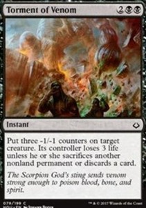 Torment of Venom x4 - Hour of Devastation - NM-Mint, English - Hour of Devastati