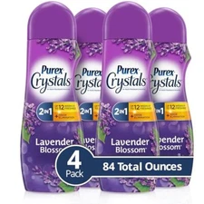 Purex Crystals Lavender Blossom In Wash Fragrance Booster 4 Count 84 oz