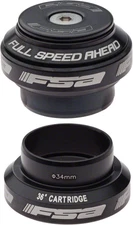 FSA Orbit MX 1-1/8 Threadless Black Headset 30mm Crown Race 28.6mm Threadless