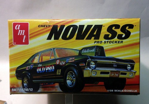 AMT Parts - 1/25th Scale Chevy Nova Kit Box - Empty Box Only - Picture 3 of 5