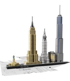 LEGO Architecture 21028 New York City Skyline 598 Pcs