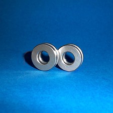 2 Axiallager / Axial Kugellager / Drucklager F3-8M / 3 x 8 x 3,5 mm