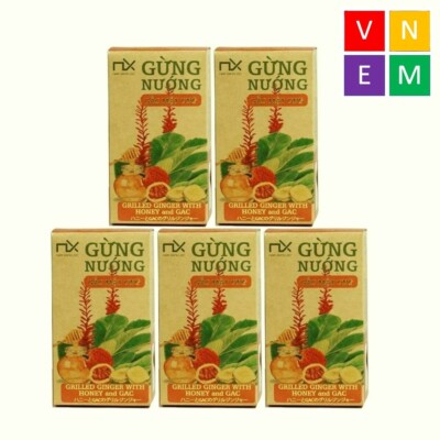 160g (5.6oz) GRILLED GINGER WITH HONEY AND GAC FRUITS, SNACKS GOOD FOR HEALTH
