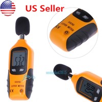 Digital Sound Pressuretester Level Meter 35-130db Decibel Noise Measurement Usa on sale Digital Sound Pressuretester Level Meter 35-130db Decibel Noise Measurement Usa on sale