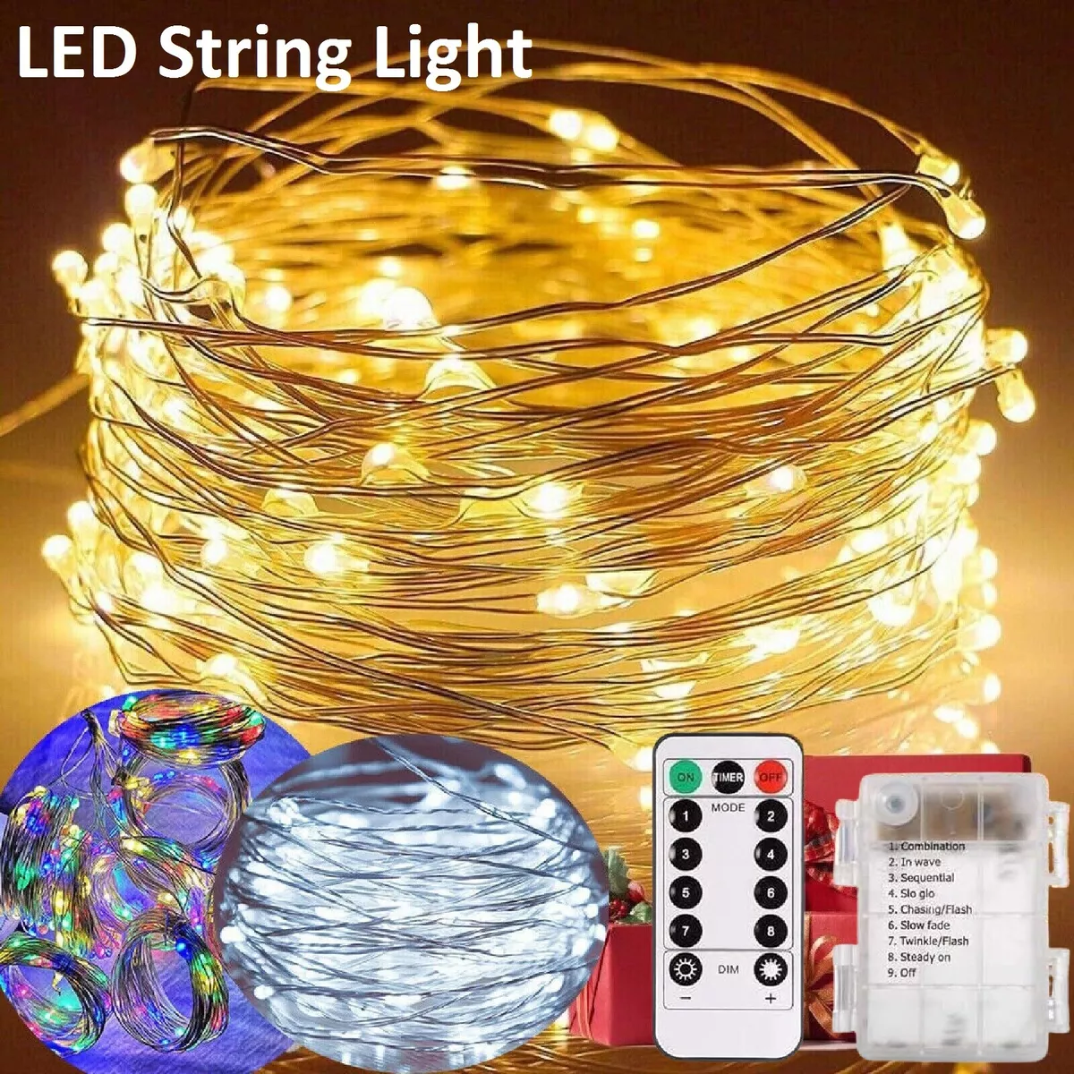 Micro Led String Lights Battery