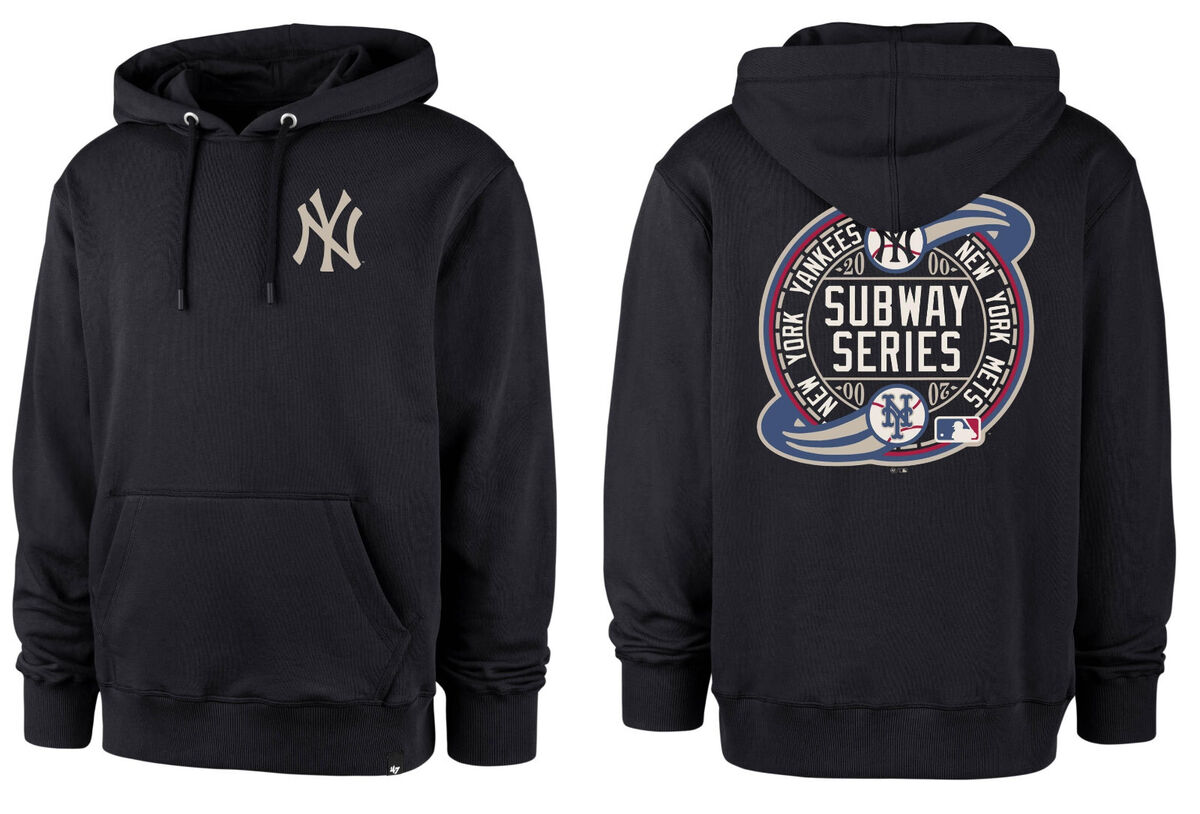 ☆New Era☆ MLB New York Subway Series Hoodie Zip-Up Angora MLB New York Yankees Hoody Backer Subway Series Hooded