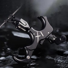 Jagd Thumb Release Bow Aluminium Griff Einstellbares Bogenschie&szlig;en Release