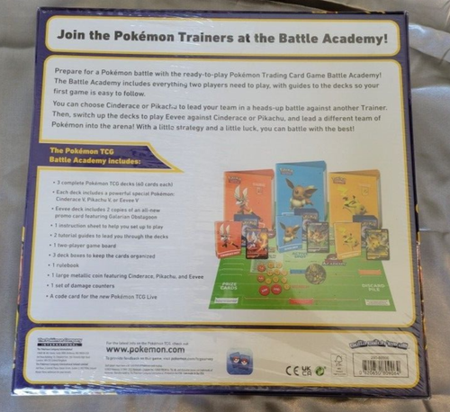 Pokemon TCG: Battle Academy (2022) Factory Sealed, New - Picture 3 of 3
