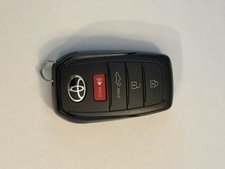 Oem Toyota Tundra Keyless Remote Cut Key 4btn Oem Toyota Hyq14fbx Used