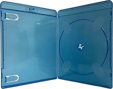 Premium Slim Blu-Ray Single Cases 7MM Pack of 100