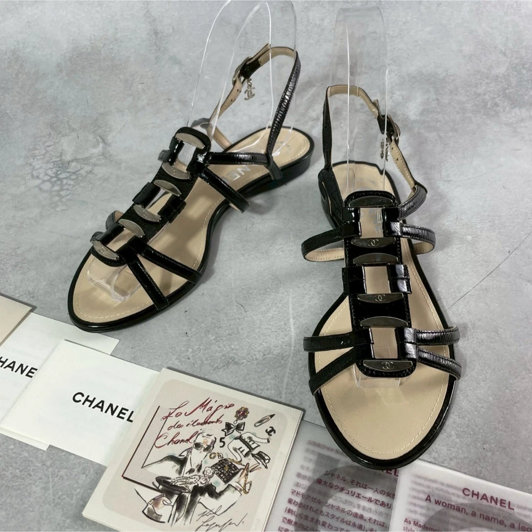 CHANEL Strappy Sandals for Women for sale | eBay