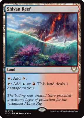 Shivan Reef 179 Commander: Edge of Eternities NM/M MTG