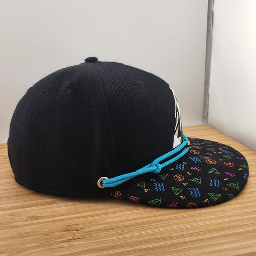 Findlay Mütze, Mountain Logo, schwarze Kappe & AOP-Krempe, Stampede Schnürsenkel, versteckte Tasche - Bild 4 von 11