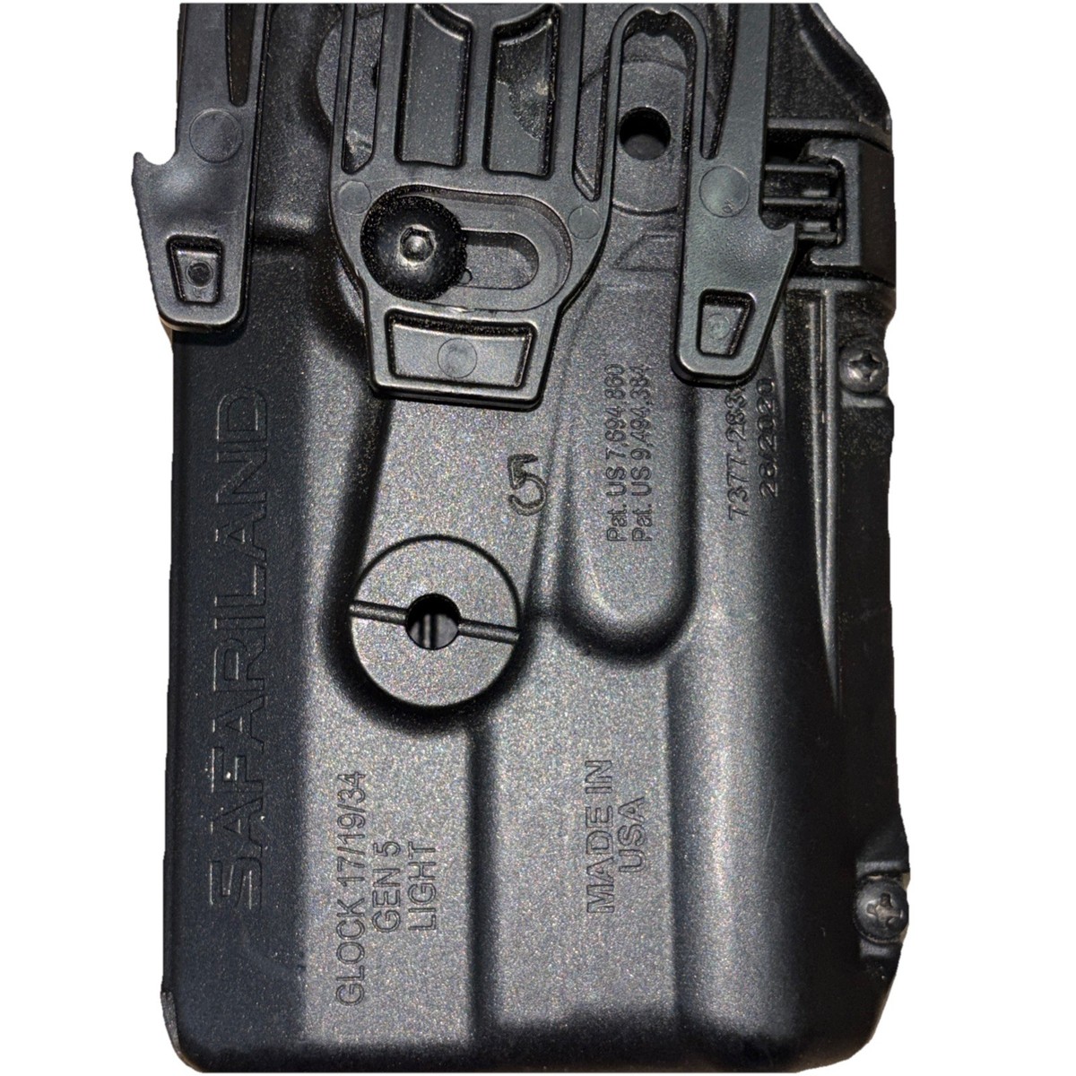 SAFARILAND 7377-28325 7TS ALS Gen 5 HOLSTER Glock 17, 19,34 Right