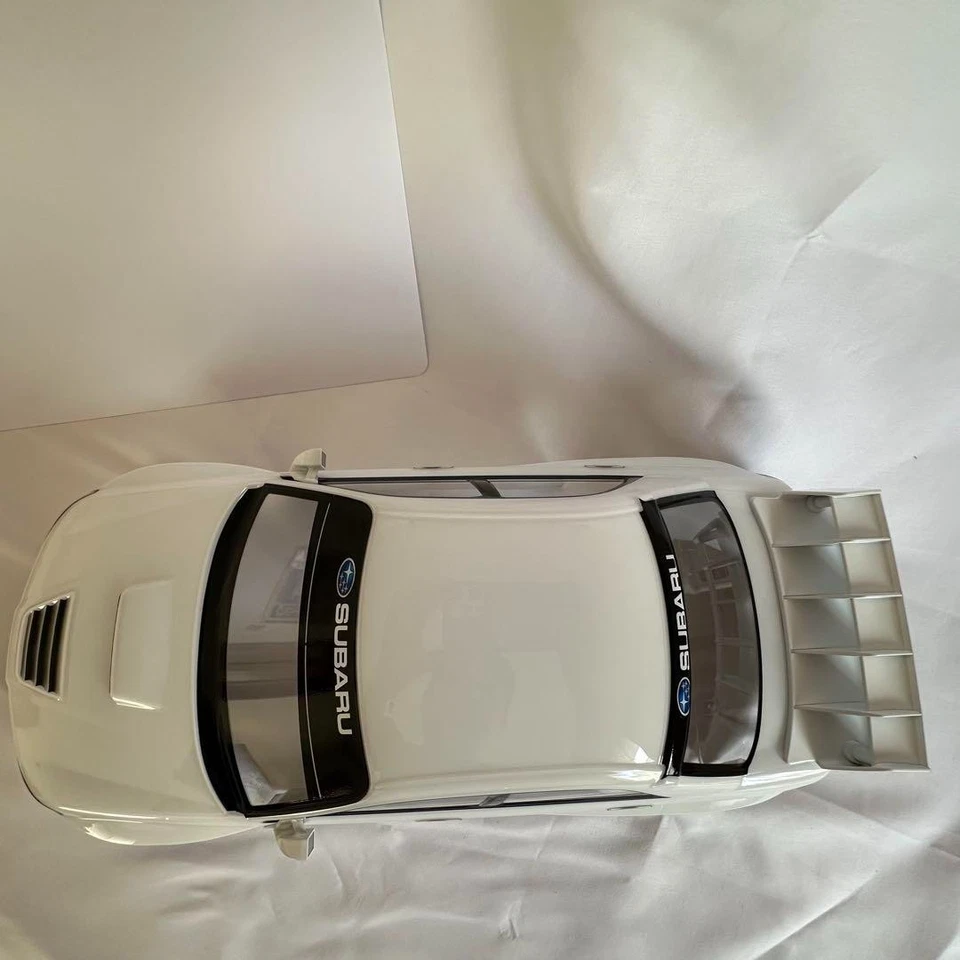 SUBARU Impreza WRC Monte RC Car Body Shell Only 1:10 White All Painted TAMIYA - Image 2 of 4