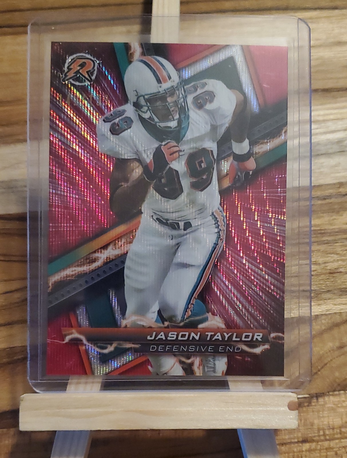 Jason Taylor Topps Composite #88 Ruby Surge