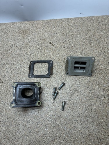 03 Suzuki RM85 RM 85 V Force Reed Cage Valve Carb Intake Boot Block Reeds Vforce