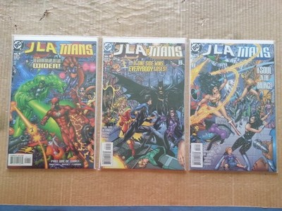 JLA / TITANS 1-3 NM Complete 1998 Series DC Comics  Devin Grayson