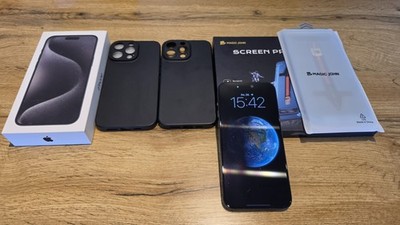 iPhone 15 Pro Max 512GB   Schwarz   Guter Zustand + OVP