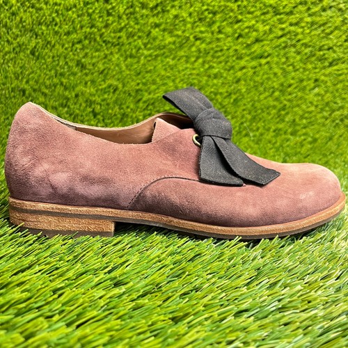 Kork-Ease Beryl Bow Womens Size 6 Brown Casual Classic Suede Oxford Flats Shoes