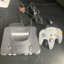 Nintendo 64 N64 Console, power supply , rf adpater, Controller and accessory