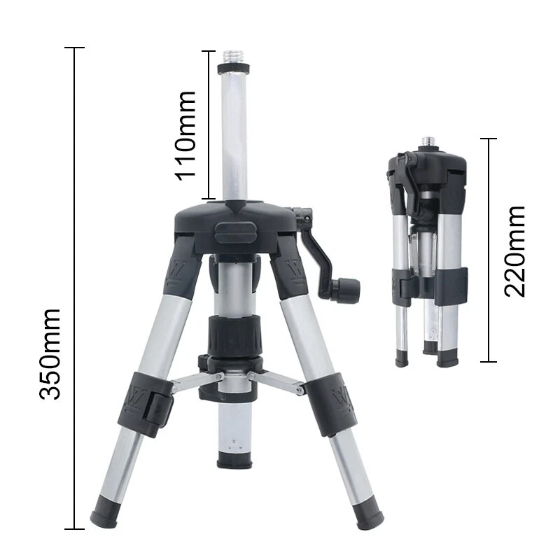 Aluminum Alloy Laser Level Tripod Adjustable Level Stand for Laser Level Line US - Image 2 of 4