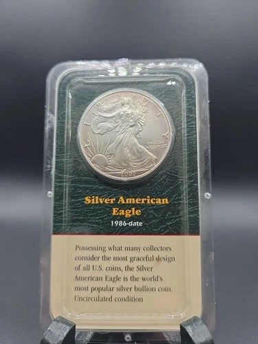 2000 Silver American Eagle Dollar Uncirculated 1 oz .999 Silver Littleton