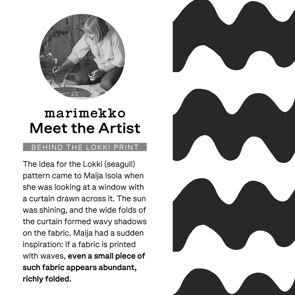 Lokki Terry Cotton Guest Towel (Dark Blue) – Waves Patterned Guest Towels – 2... - Image 4 of 4