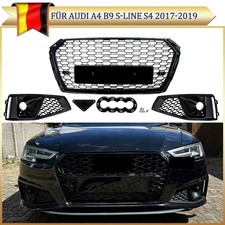 Stoßstange Nebelscheinwerfer Gitter für Audi A4 B9 S-Line S4 2017-19 Kühlergrill