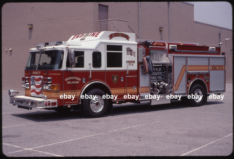 Georgetown DE 2006 Pierce Enforcer pumper Fire Apparatus Slide