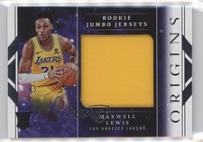 2023-24 Panini Origins Rookie Jumbo Jerseys Maxwell Lewis #RJJ-MAX 9l4