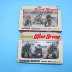1:32 Figure - BACHMANN - MINI-ARMY - US & japanese infantry world War II 2 SETS