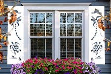 Decorative Window Shutters, Sea Turtle Design, Sold in Pair of 2 shutters